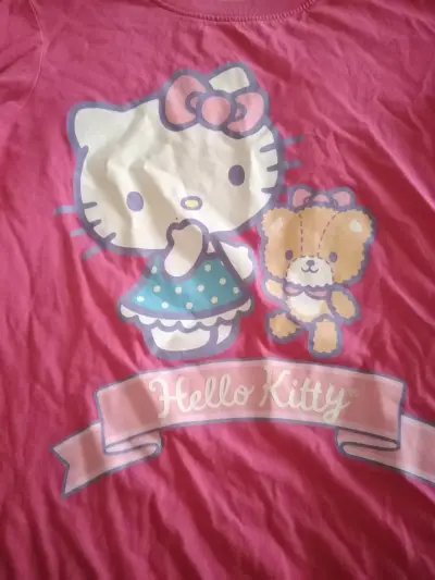 Polera manga larga Hello Kitty para niña - miniatura 4