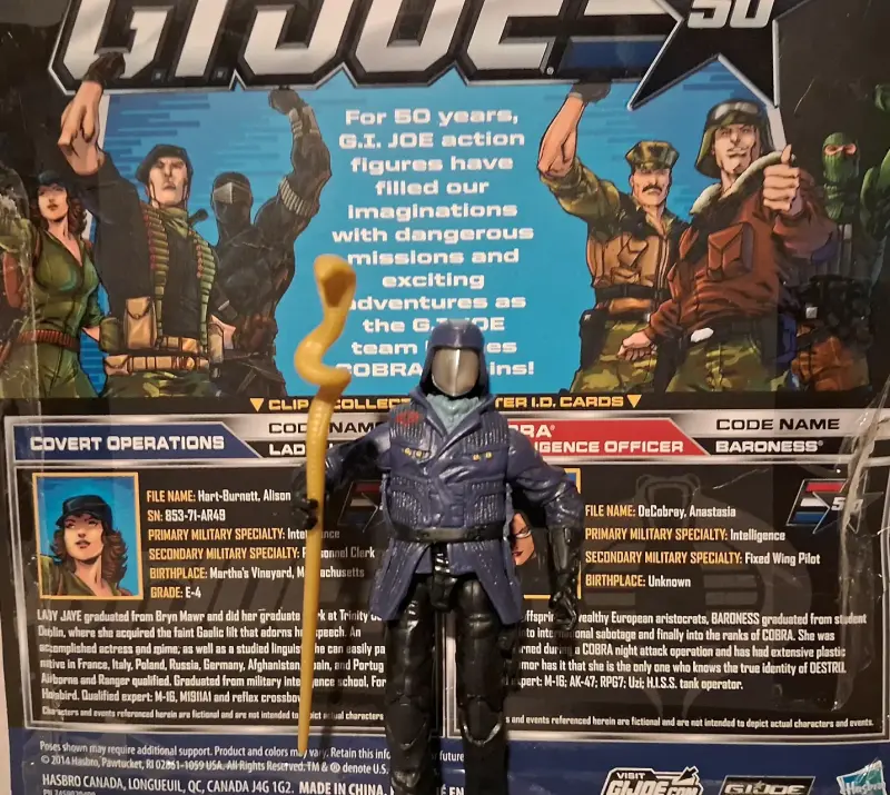Figura de acción G.I. Joe Cobra Commander