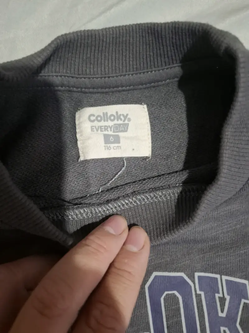 Polerón gris Colloky para niños - 2