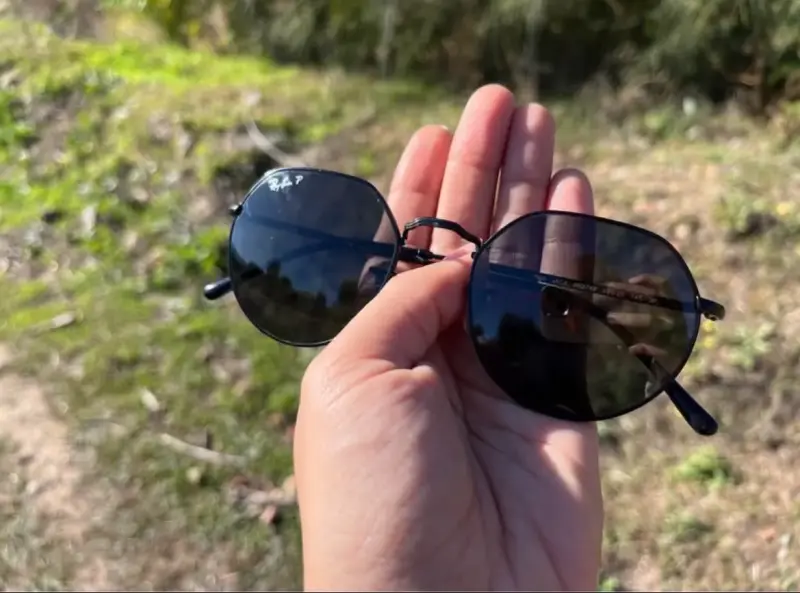 Gafas de Sol Ray-Ban Redondas Negras - 1