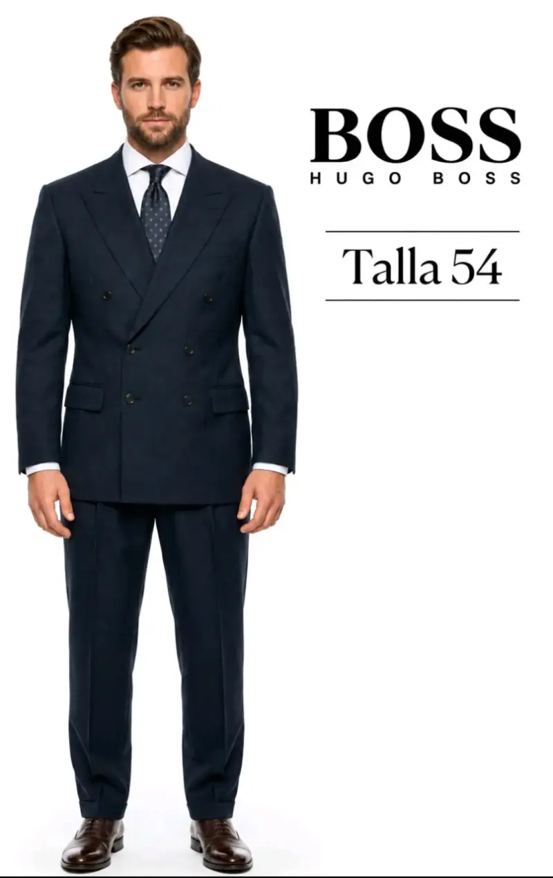 Traje de hombre Hugo Boss talla 54