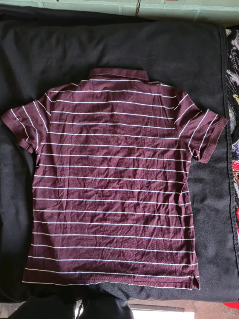 Polera Polo Calvin Klein Burdeo - 2