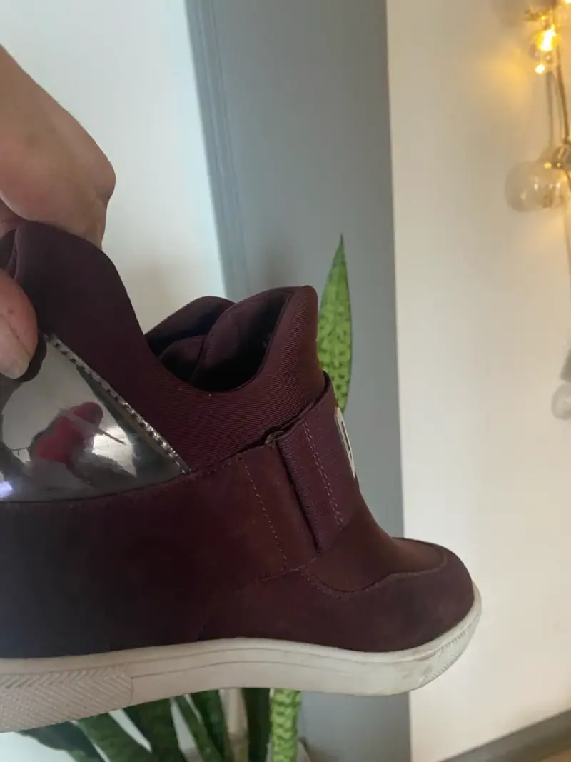 Zapatillas deportivas burdeos DKNY para mujer - 2