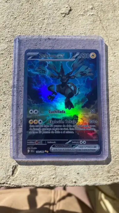 Carta Pokémon Zekrom EX Holo Rara - miniatura 1