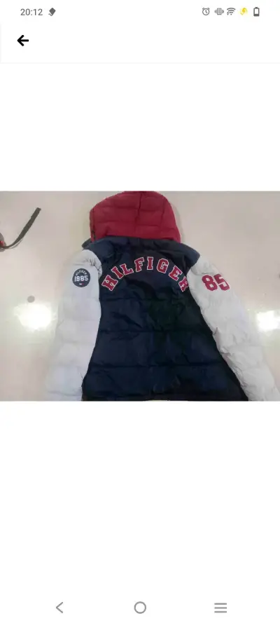 Chaqueta Tommy Hilfiger original con capucha - miniatura 1