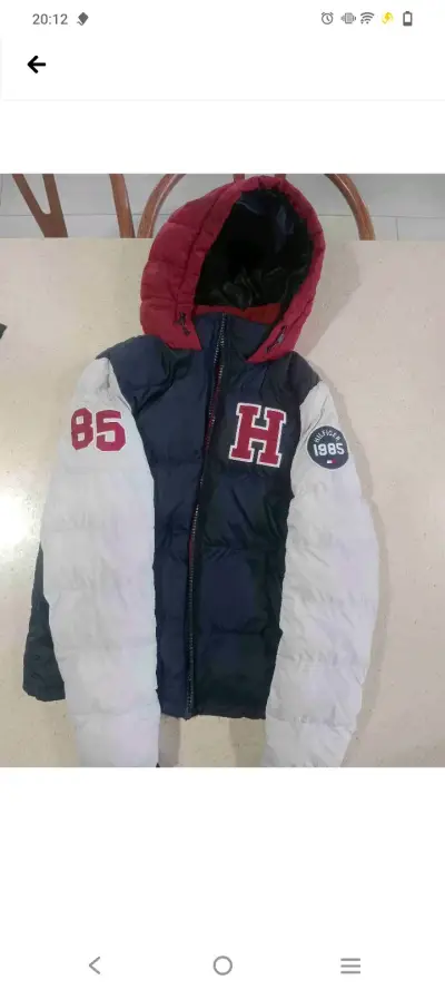 Chaqueta Tommy Hilfiger original con capucha - miniatura 5