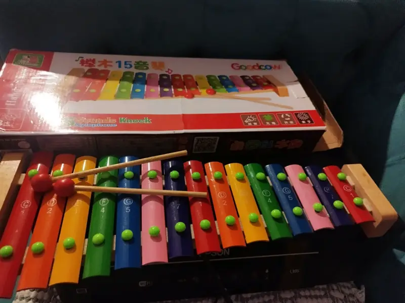 Xilófono de madera para niños Goodcow 15 sonidos - 2