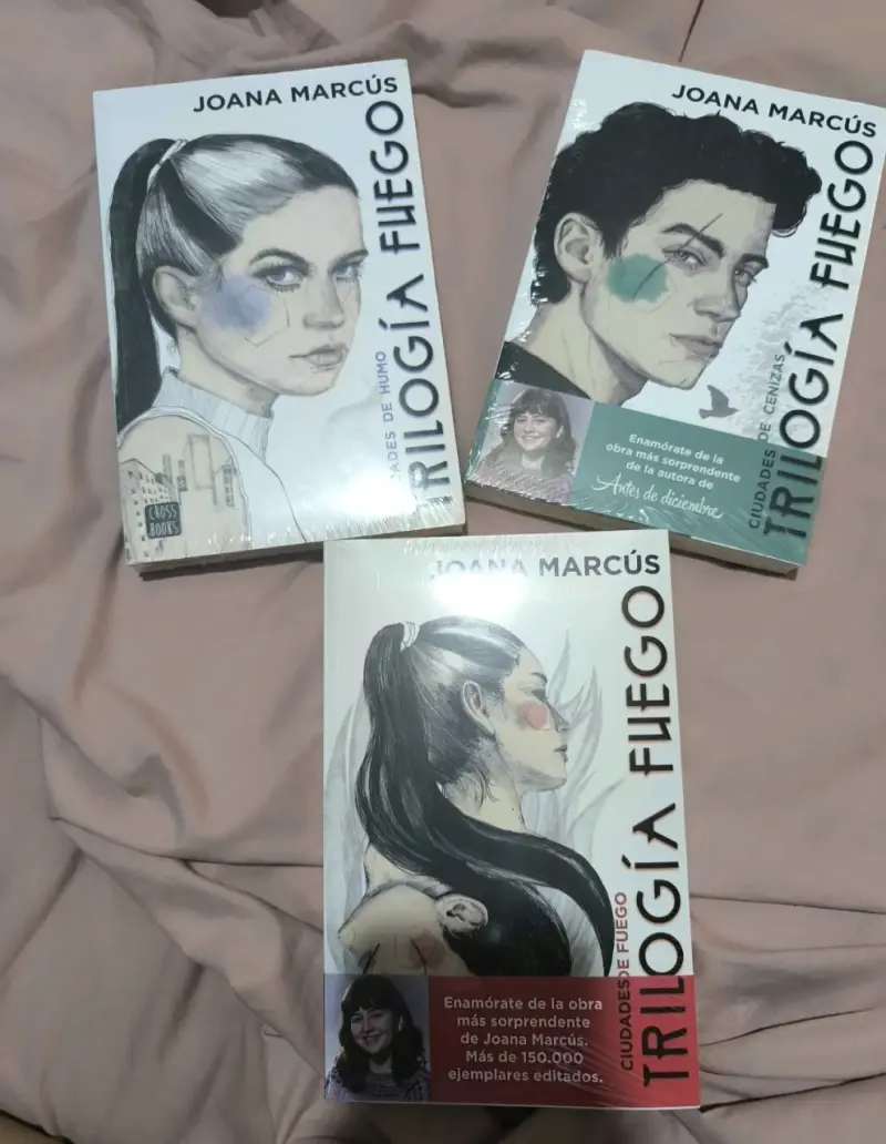 Trilogía Fuego de Joana Marcús - Set de 3 Libros