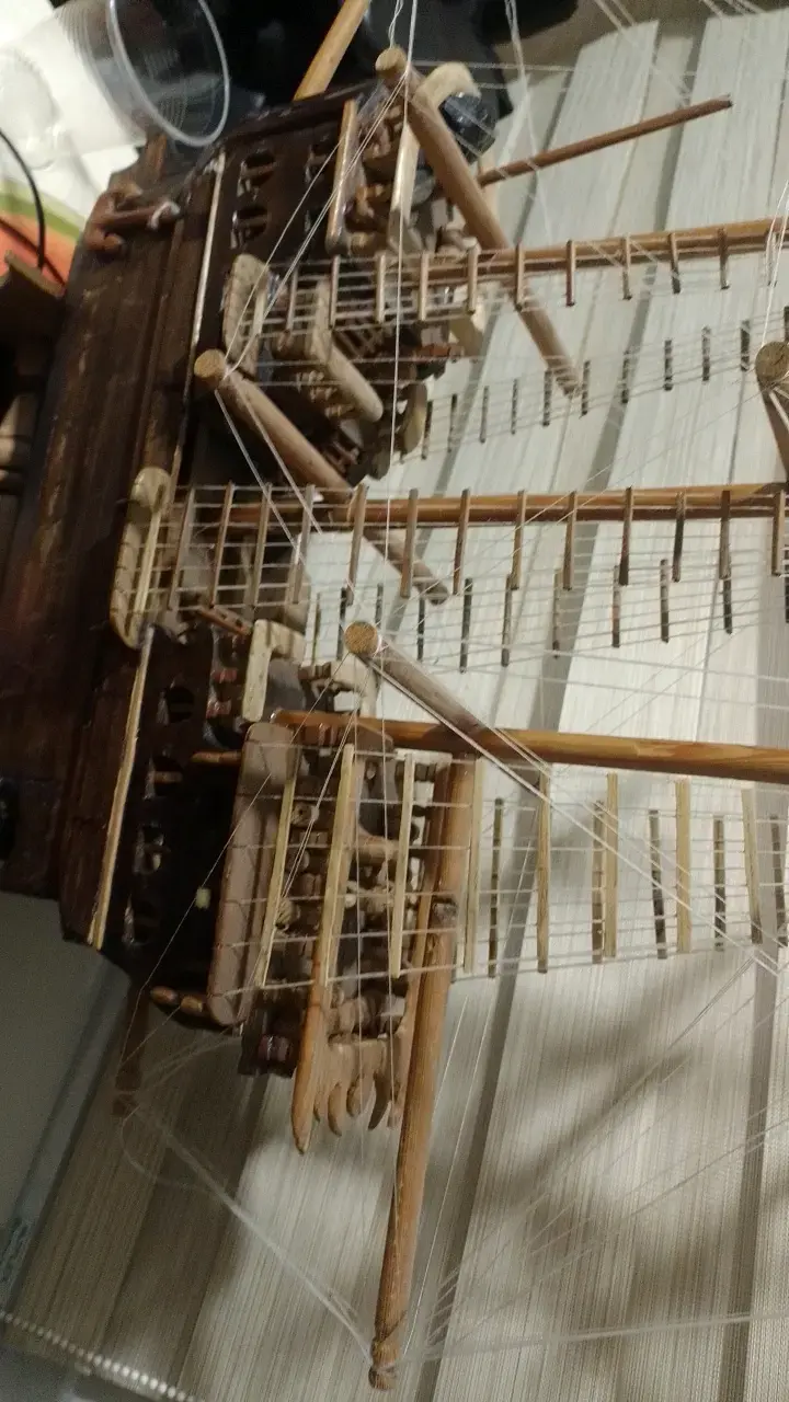 Maqueta de barco de madera artesanal - 5