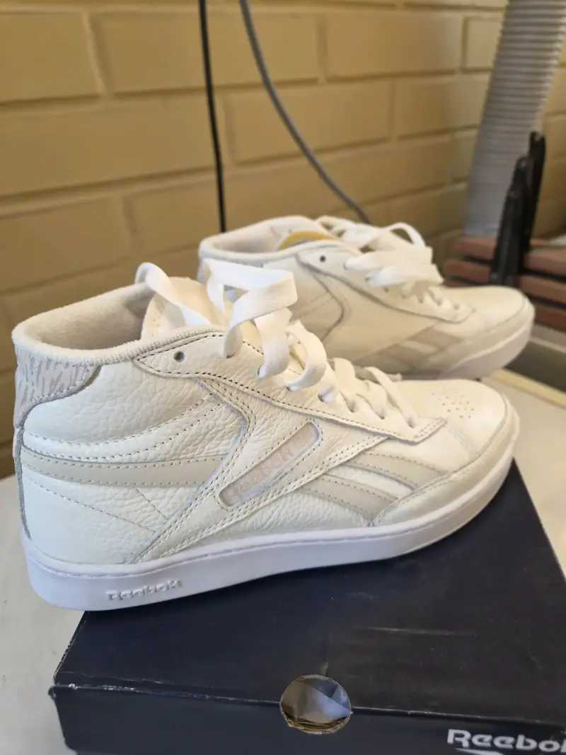 Zapatillas Reebok Club C Form Hi Blancas - 2