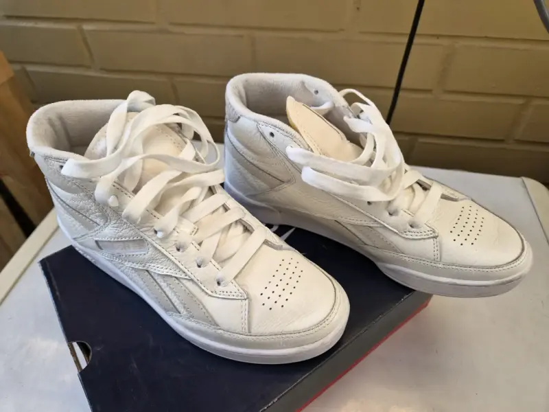 Zapatillas Reebok Club C Form Hi Blancas - 3