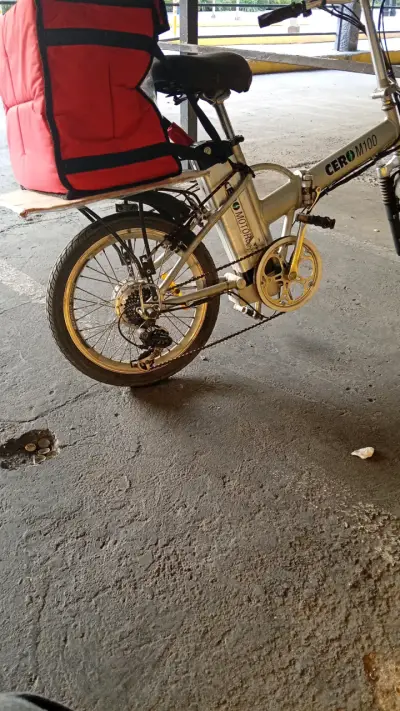 Bicicleta eléctrica plegable Cero M100 con pantalla - miniatura 1