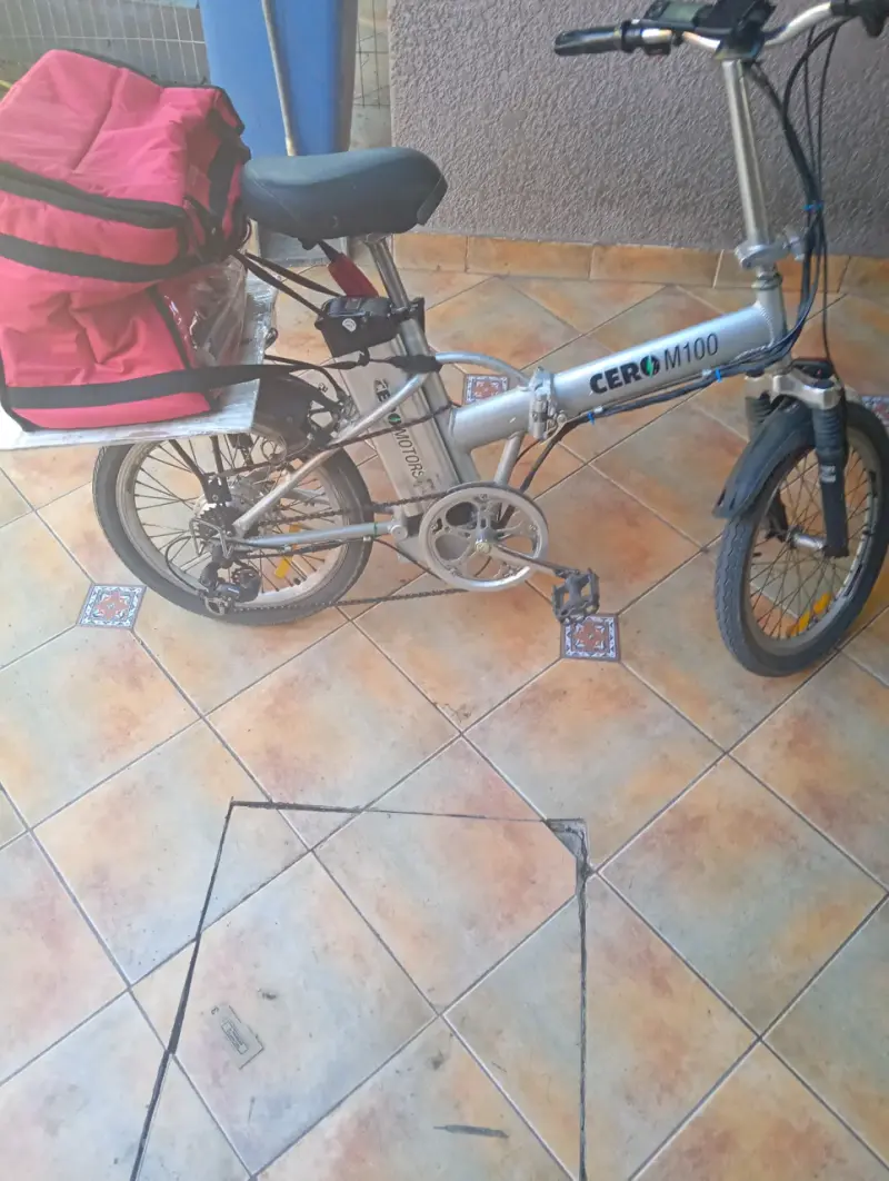 Bicicleta eléctrica plegable Cero M100 con pantalla - 5