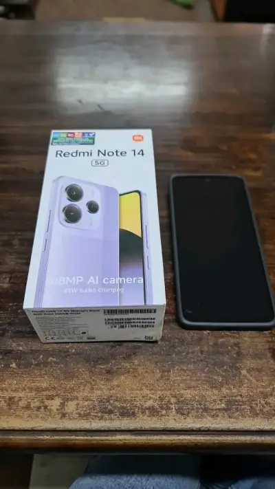 Smartphone Xiaomi Redmi Note 14 5G 256GB Negro - miniatura 1