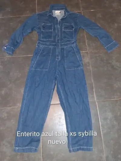 Enterito de mezclilla azul Sybilla talla XS nuevo - miniatura 1