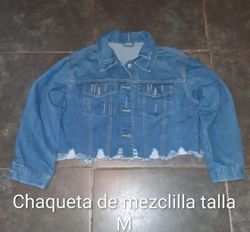 Enterito de mezclilla azul Sybilla talla XS nuevo - 2