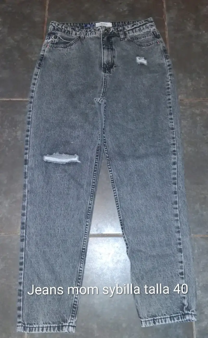 Enterito de mezclilla azul Sybilla talla XS nuevo - 4