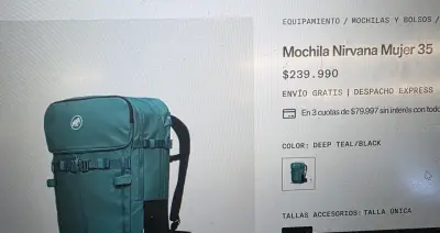 Mochila de montaña Mammut Nirvana 35 litros. - miniatura 4