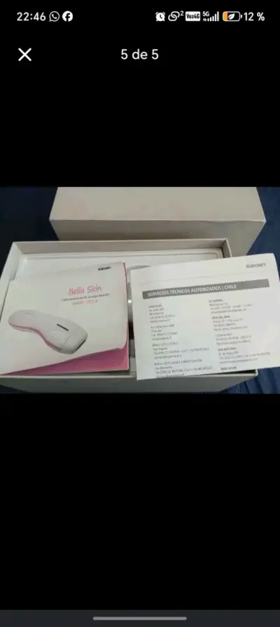 Depiladora IPL Siegen Bella Skin con accesorios - miniatura 4