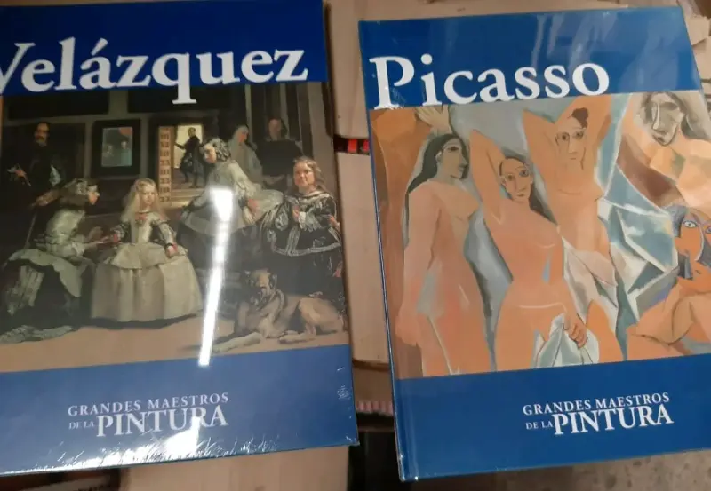 Libros Grandes Maestros de la Pintura Velázquez y Picasso