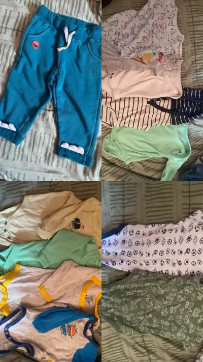 Lote de ropa bebé niño 0/3 meses - miniatura 3