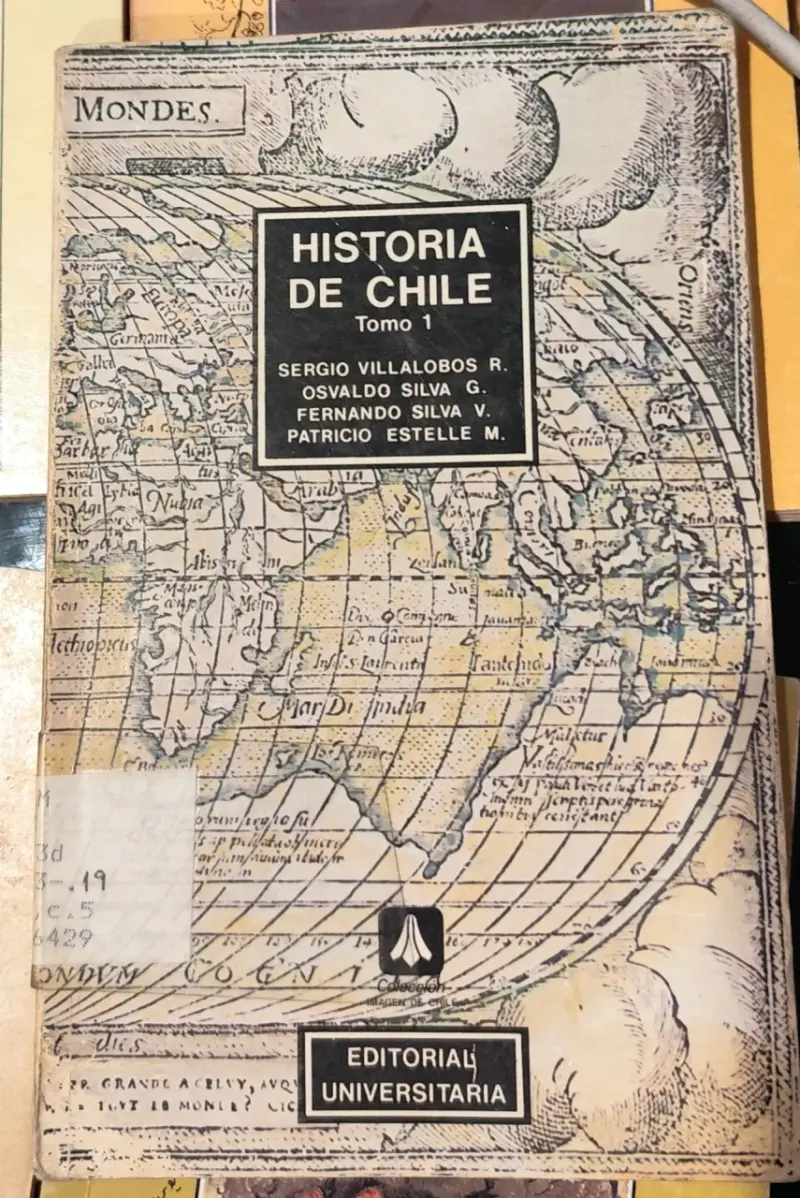 Libro Historia de Chile Tomo 1 Editorial Universitaria