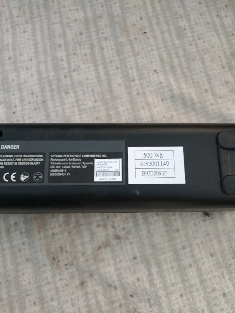 Batería para bicicleta eléctrica Specialized 500 Wh - 8