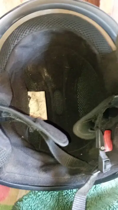 Casco de moto FGN blanco con visor - miniatura 3
