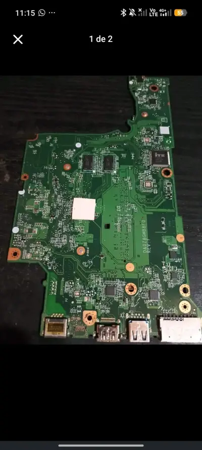 Placa madre para laptop con puertos USB - miniatura 1