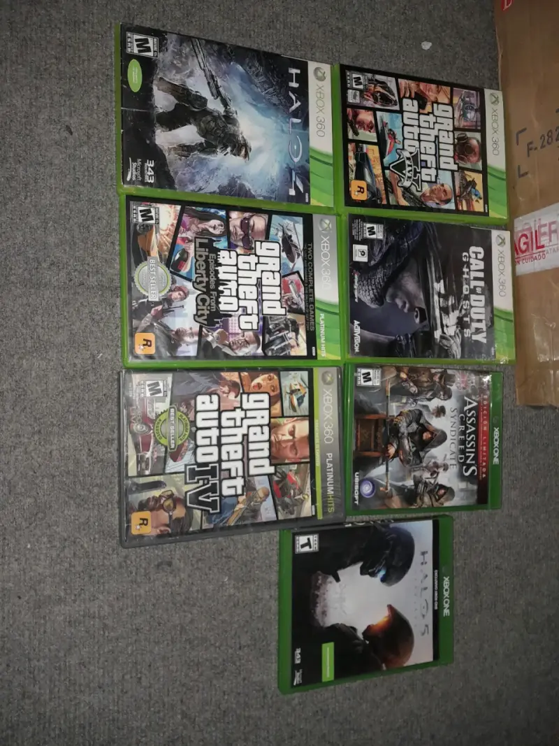 Lote de juegos Xbox 360 y Xbox One