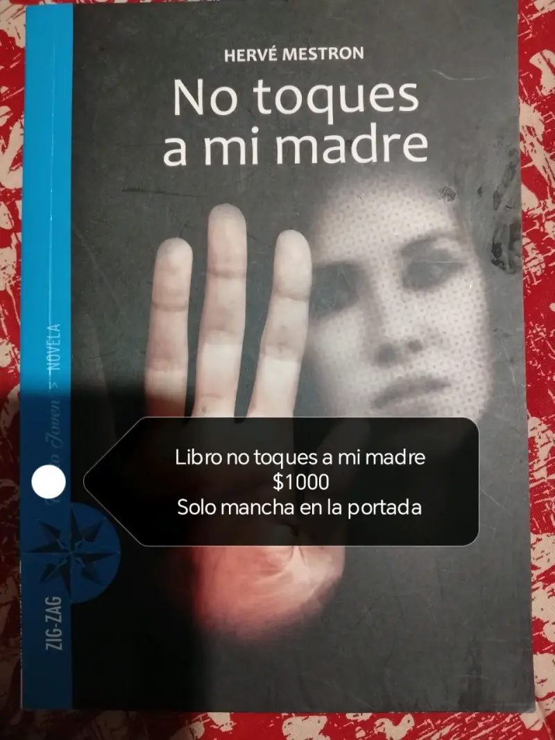 Libro 'No toques a mi madre' de Hervé Mestron