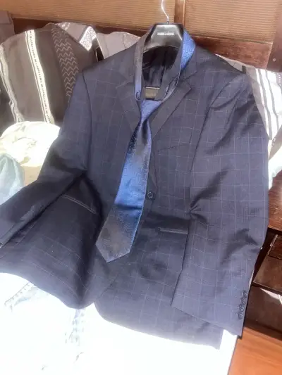 Traje formal azul oscuro trial - miniatura 1
