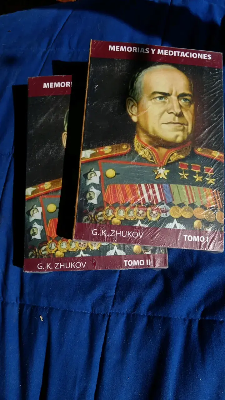 Libros Memorias y Meditaciones de G.K. Zhukov Tomos I y II - 1