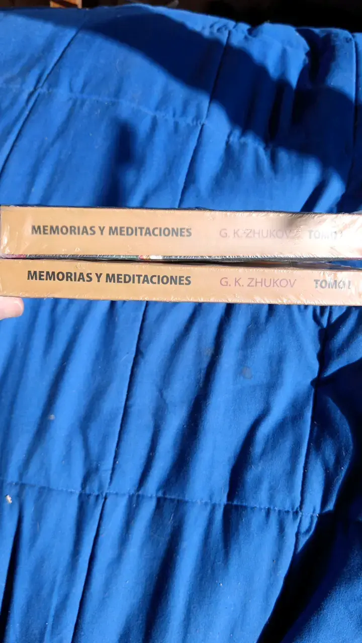 Libros Memorias y Meditaciones de G.K. Zhukov Tomos I y II - 2