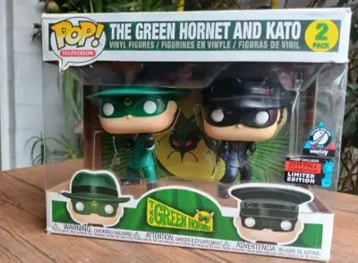 Funko Pop The Green Hornet y Kato Edición L - miniatura 1