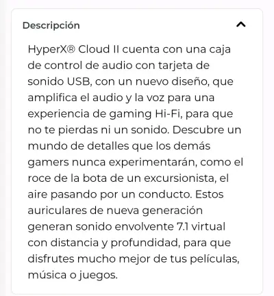 Audífonos Gaming HyperX Cloud II con Micrófono - miniatura 3