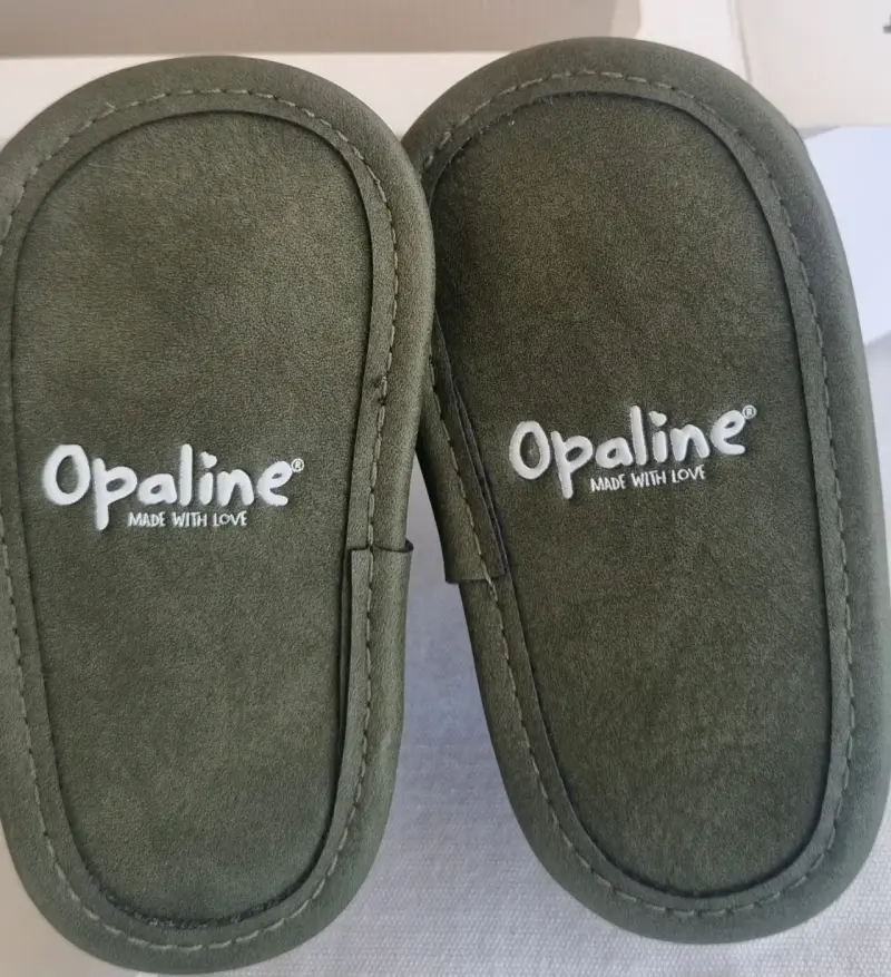 Sandalias de bebé Opaline verde número 16 - 4