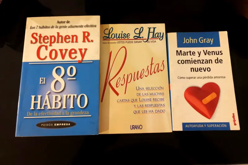 Lote de 3 libros de autoayuda: Covey, Hay, Gray