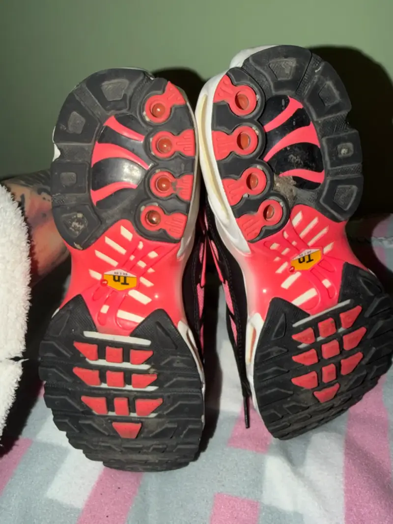 Zapatillas deportivas Nike Air Max rosa y negro - 2