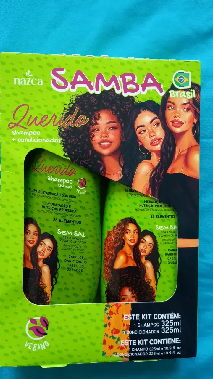 Kit Shampoo y Acondicionador Nazca Samba Querido