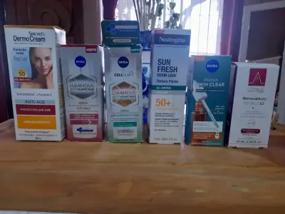Set de productos faciales anti-manchas y anti-edad - miniatura 1