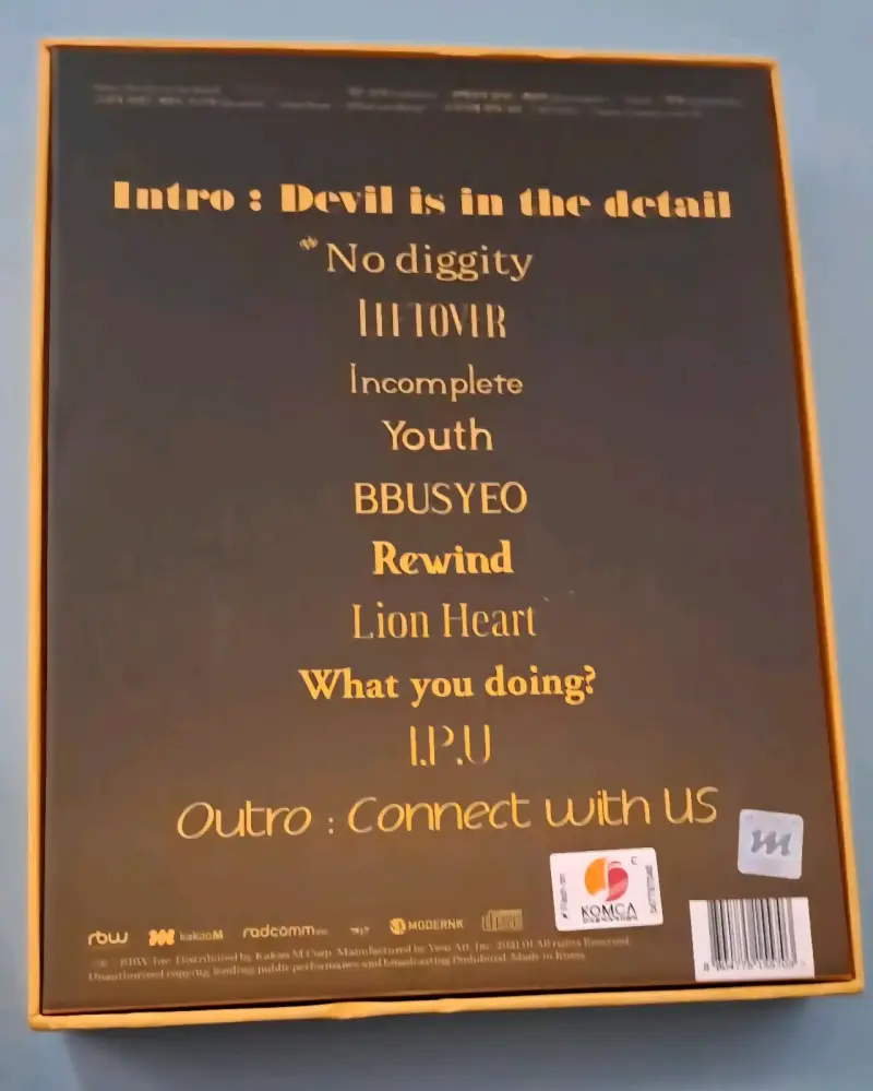 Álbum Devil de Oneus - 4