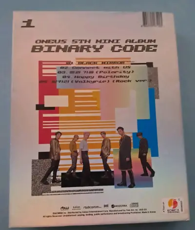 Álbum Oneus 5th Mini Album Binary Code - miniatura 5