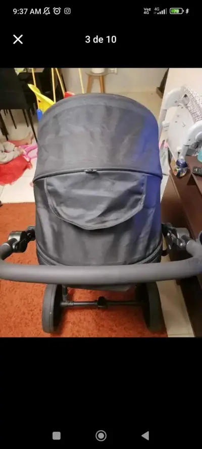 Silla de Auto Bebesit Azul con Base - miniatura 6