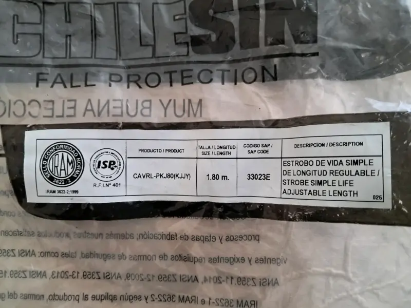Estrobo de Posicionamiento Chilesin 1.80m - 2