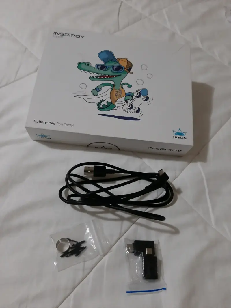 Tableta Gráfica Huion Inspiroy H640P con Lápiz - 3