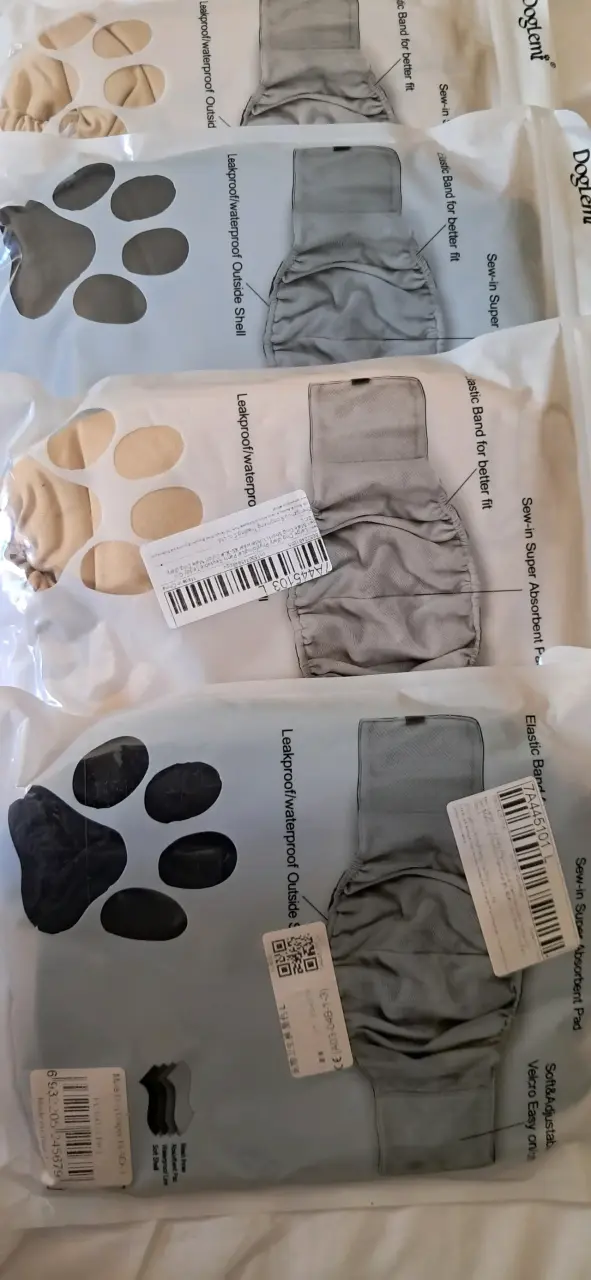 4Fajines NUEVOS, macho,impermeable,reutilizable, - 2