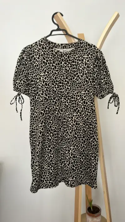Vestido estampado animal print Topshop - miniatura 1