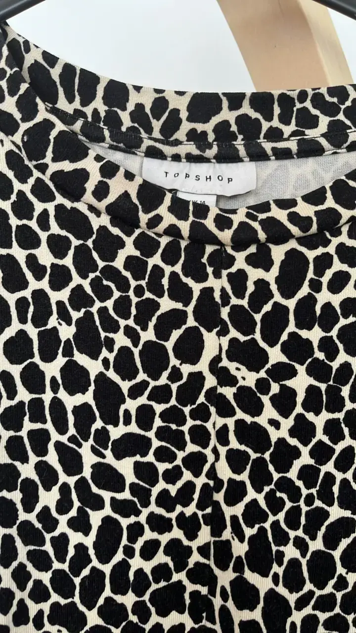 Vestido estampado animal print Topshop - 2