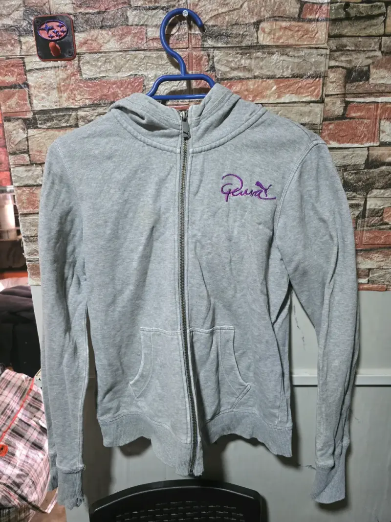 Polerón gris Puma para mujer